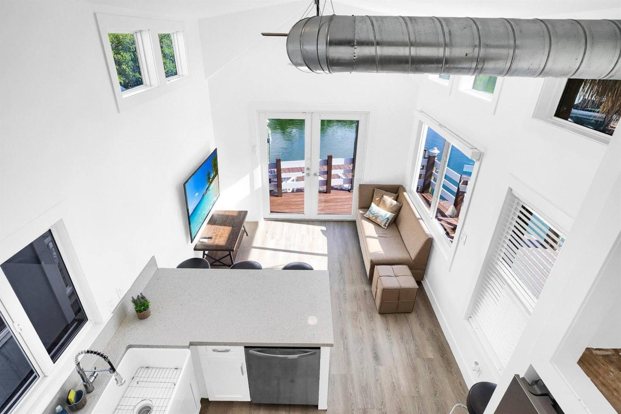 Tiny Home On Waterfront, Bay Views, Deck, Pool Jewfish 객실 사진
